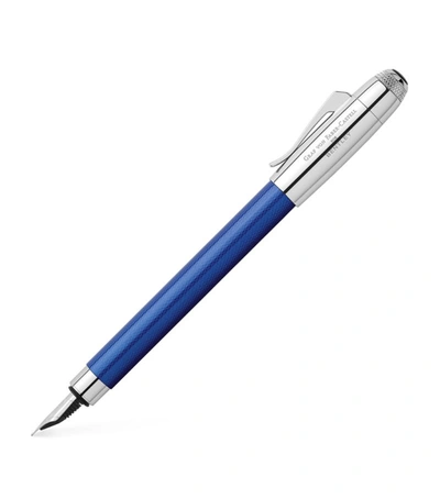 Shop Graf Von Faber-castell X Bentley Fountain Pen In Blue