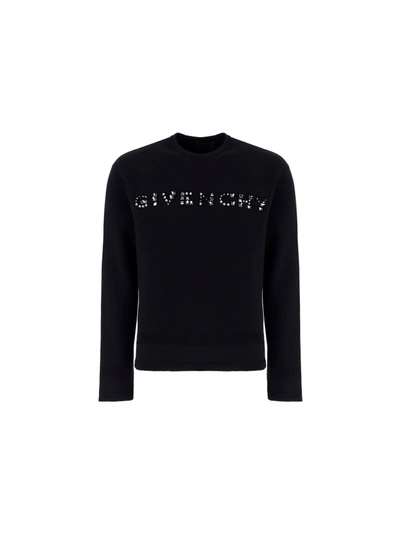Shop Givenchy Men's Black Wool Sweatshirt