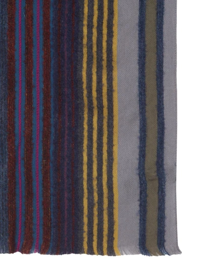 Shop Ps By Paul Smith Men's Multicolor Other Materials Scarf