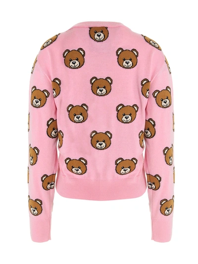 Shop Moschino Women's Pink Other Materials Sweater