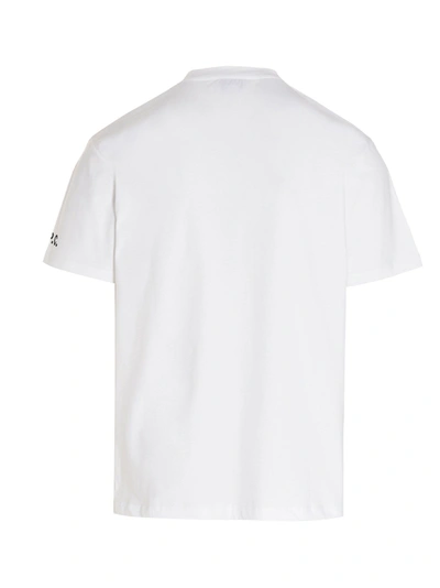 Shop Apc A.p.c. Men's White Other Materials T-shirt
