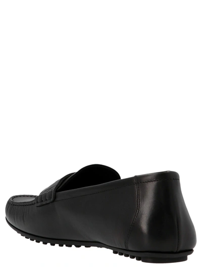 Shop Versace Men's Black Other Materials Loafers