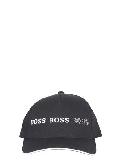 Shop Hugo Boss Men's Black Other Materials Hat
