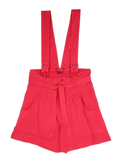 Shop Isabel Marant Women's Red Other Materials Shorts