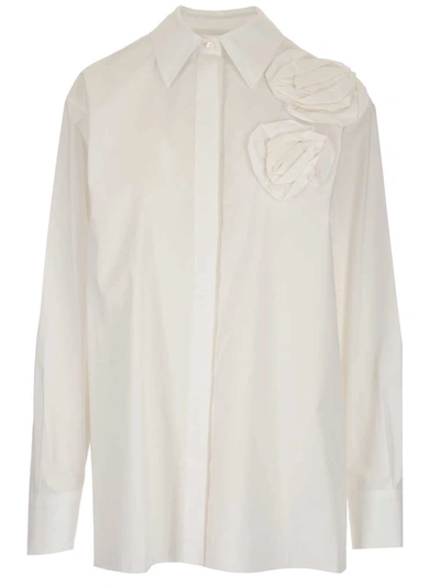 Shop Valentino Women's White Other Materials Top