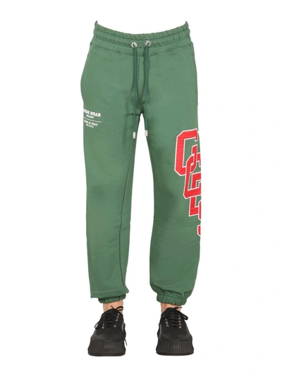 Shop Gcds Men's Green Other Materials Pants