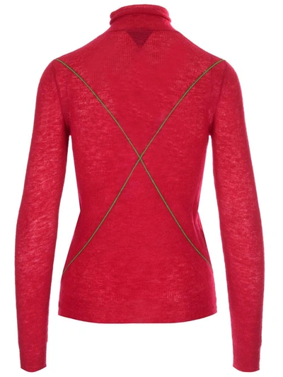Shop Bottega Veneta Women's Pink Other Materials Sweater