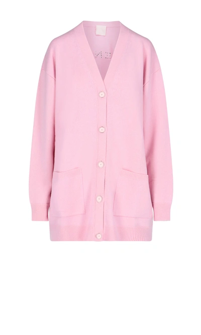 Shop Givenchy Women's Pink Other Materials Cardigan