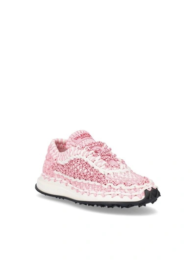 Shop Valentino Garavani Women's White Other Materials Sneakers