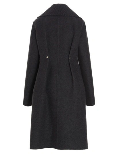 Shop Givenchy Women's Grey Other Materials Coat