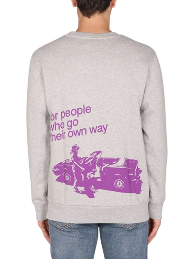 Shop Apc A.p.c. Men's Grey Other Materials Sweatshirt