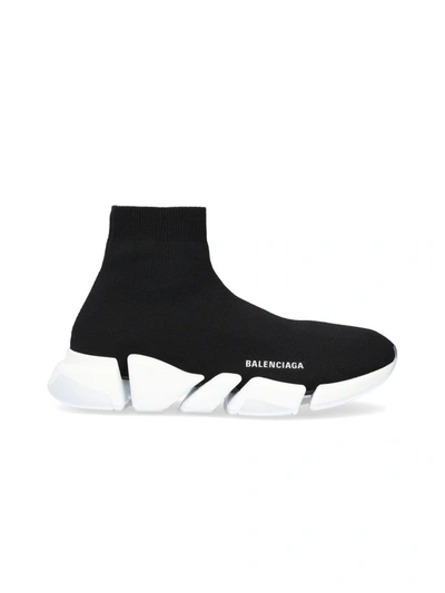 Shop Balenciaga Men's Black Other Materials Sneakers