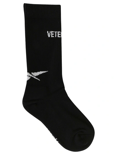 Vetements Socks In Black | ModeSens