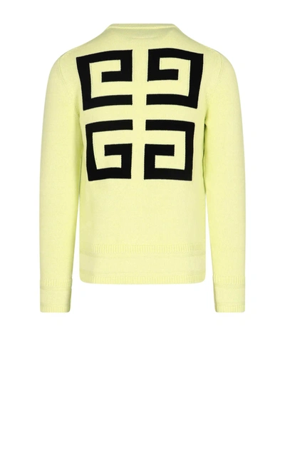 Shop Givenchy Men's Yellow Cotton Sweater