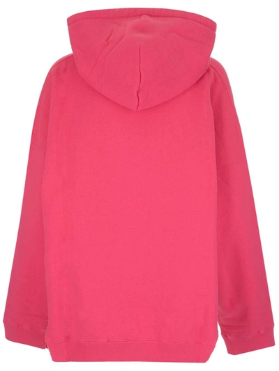 Shop Etro Women's Fuchsia Cotton Sweatshirt In Red