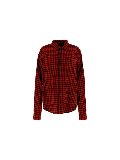 Shop Dsquared2 Women's Red Other Materials Shirt