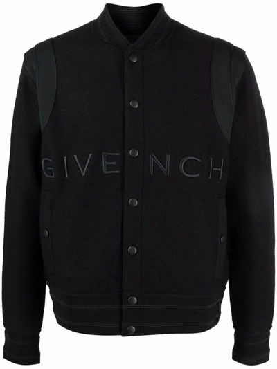 Shop Givenchy Men's Black Wool Jacket