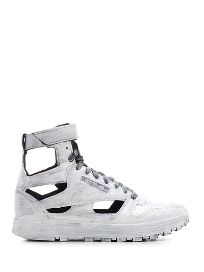 Shop Maison Margiela Men's White Other Materials Sneakers