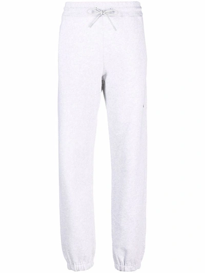 Shop Msgm Women's Grey Cotton Joggers