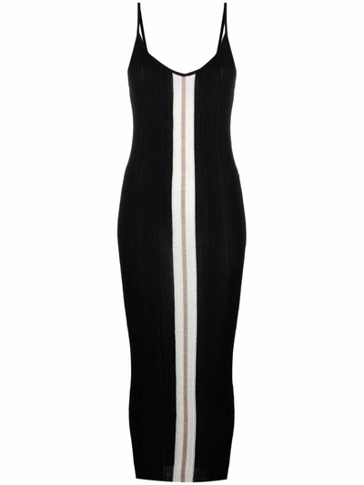 Shop Palm Angels Women's Black Acrylic Dress