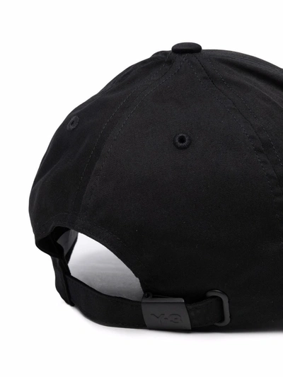 Shop Adidas Y-3 Yohji Yamamoto Men's Black Cotton Hat
