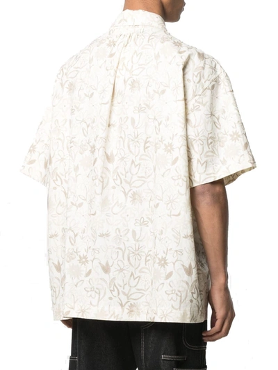 Shop Jacquemus Men's Beige Cotton Shirt