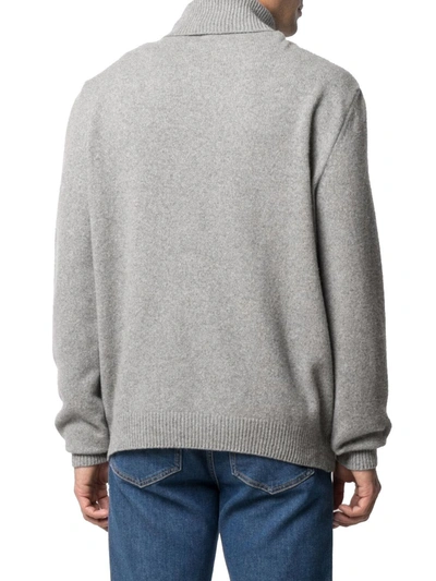 Shop Moschino Men's Grey Cashmere Sweater