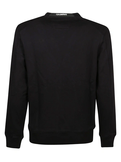 Shop C.p. Company Cp Company Men's Black Cotton Sweater