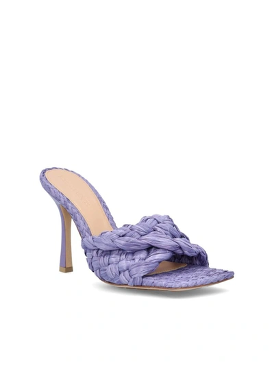 Shop Bottega Veneta Women's Purple Other Materials Heels