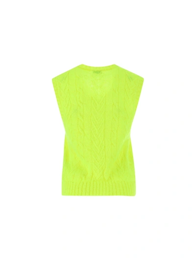 Shop Etro Women's Yellow Other Materials Sweater