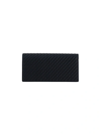 Shop Ermenegildo Zegna Men's Black Other Materials Wallet