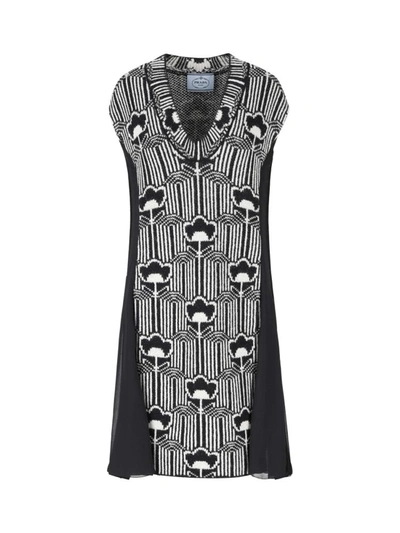 Shop Prada Women's Black Other Materials Dress
