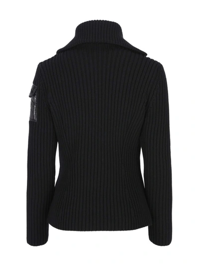 Shop Moncler Women's Light Blue Other Materials Outerwear Jacket