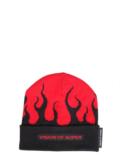 Shop Vision Of Super Men's Black Other Materials Hat