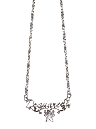 Dsquared2 Womens Silver Necklace In Argento | ModeSens