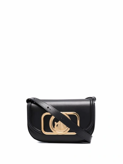 Shop Lanvin Women's Black Leather Shoulder Bag
