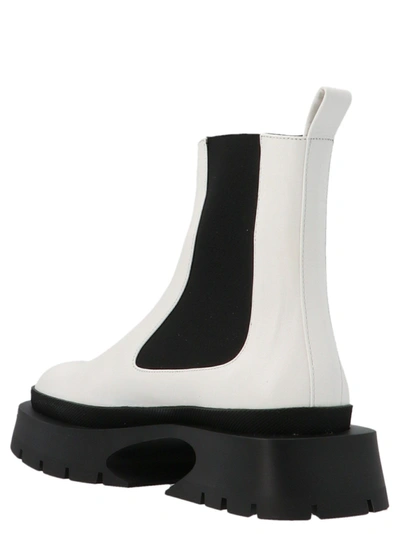 Shop Jil Sander Women's White Other Materials Ankle Boots