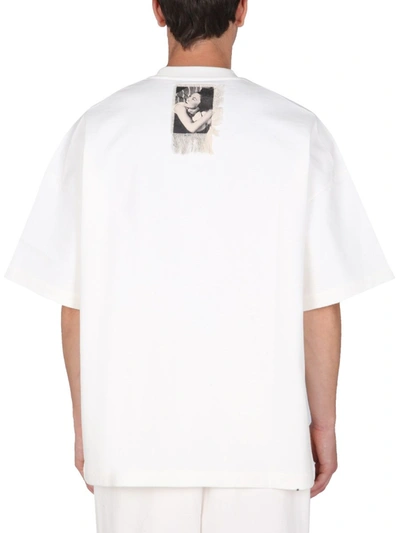 Jil Sander Men's White Other Materials T Shirt | ModeSens