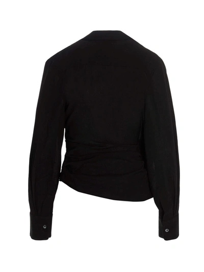 Shop Jacquemus Women's Black Other Materials Bodysuit