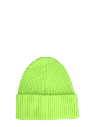 Shop Msgm Men's Yellow Other Materials Hat