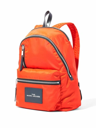 Shop Marc Jacobs Women's Orange Polyamide Backpack