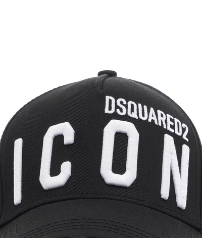 Shop Dsquared2 Men's Black Other Materials Hat