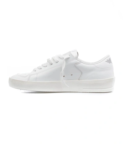 Shop Golden Goose Men's White Other Materials Sneakers