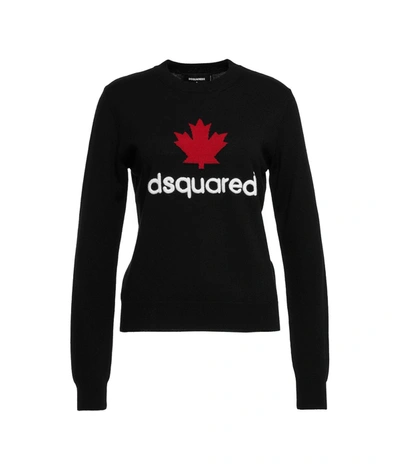 Shop Dsquared2 Women's Black Other Materials Sweater