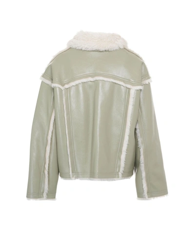 Shop Stand Studio Stand Women's Green Other Materials Outerwear Jacket