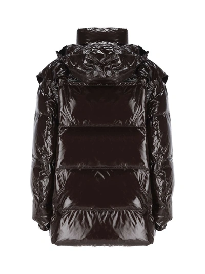 Shop Bottega Veneta Women's Brown Other Materials Outerwear Jacket