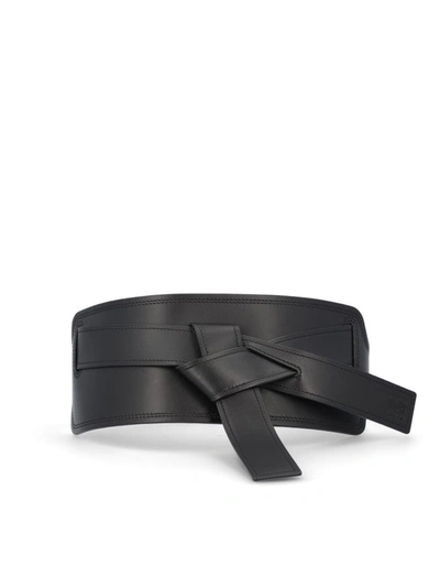 Shop Loewe Women's Black Other Materials Belt