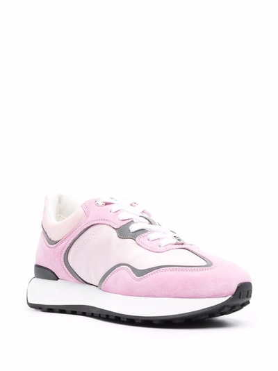 Shop Givenchy Women's Pink Leather Sneakers