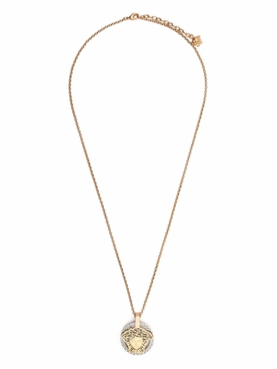 Shop Versace Men's Gold Metal Necklace