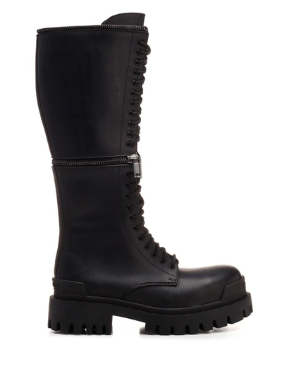 Shop Balenciaga Women's Black Other Materials Boots